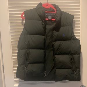 Ralph Lauren black puffer vest